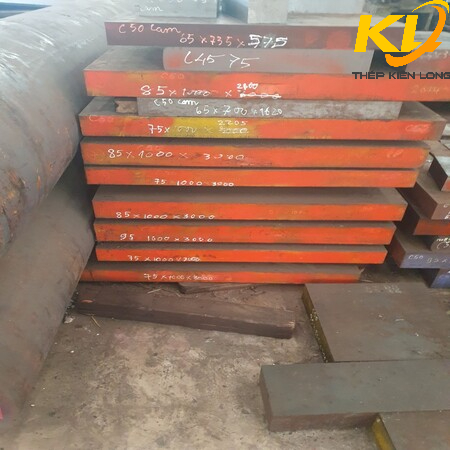 THÉP TẤM S50C DÀY 65MM/75MM/85MM/95MM CẮT QUY CÁCH  