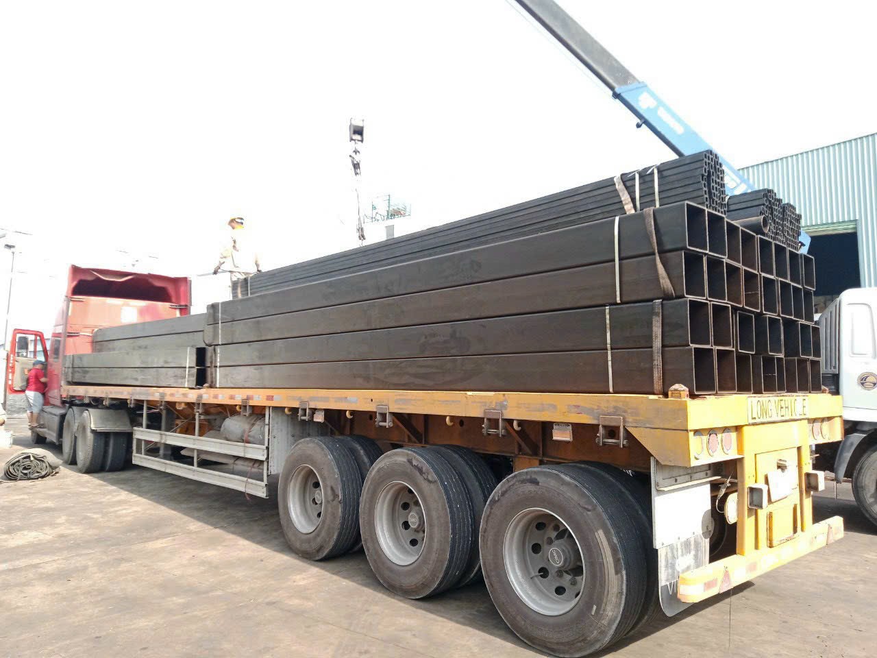 THÉP HỘP 75X125X5MM, THÉP HỘP CHỮ NHẬT 75X125X5LI