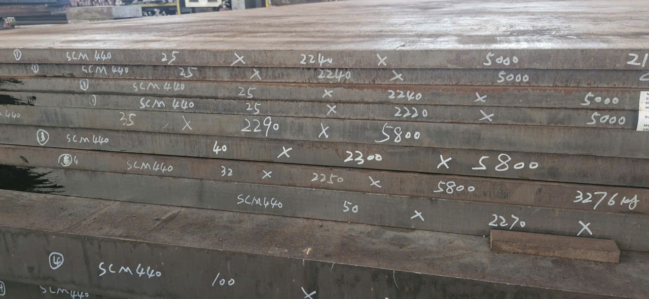 TẤM THÉP CHẾ TẠO SCM440 CƯỜNG ĐỘ CAO